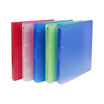 EXACOMPTA Set De 10 Classeurs 4 Anneaux 30 Mm Pp A4 Maxi Assorties