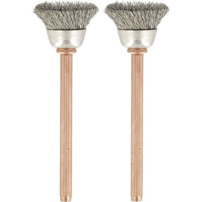 DREMEL Set de 2 brosses  en acier inoxydable 13 mm 531 26150531ja