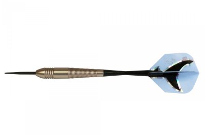 HARROWS Set de 3 fl&eacute;chettes Silver Shark Arrow  21g Steeltip