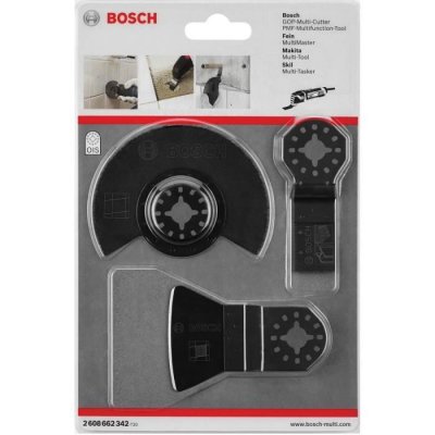 BOSCH Set de 3 lames c&eacute;ramique pour carrelage  - 2608662342