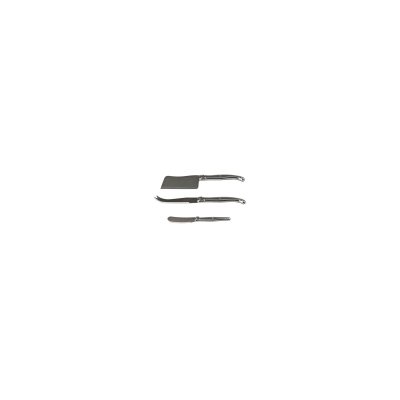 LAGUIOLE JEAN DUBOST&REG; Set de 3 pi&egrave;ces &agrave; fromage inox - Jean Dubost - Argent - Inox