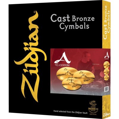 ZILDJIAN Set de cymbales A Custom + crash 18'' - A2C4P-I7