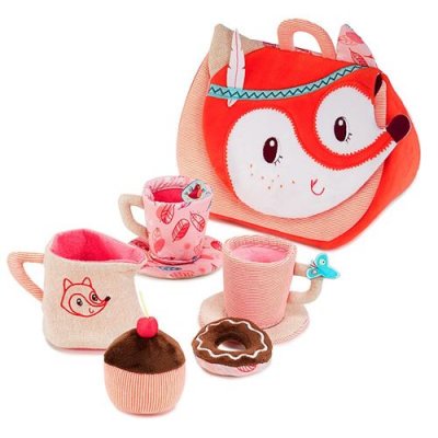 LILLIPUTIENS Set de go&ucirc;ter  Alice Valisette Tea Time