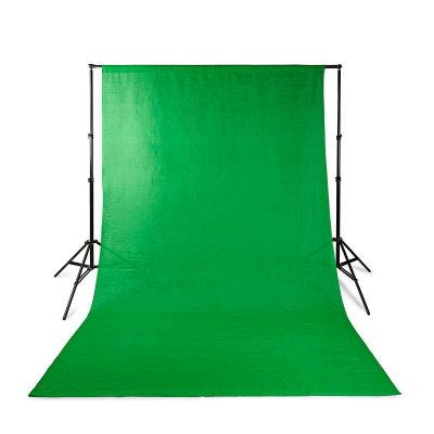 NEDIS Set de photo studio arri&egrave;re plan  BDKT10GN Noir