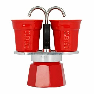 BIALETTI Set mini Express 2 tasses rouge -  61 Rouge