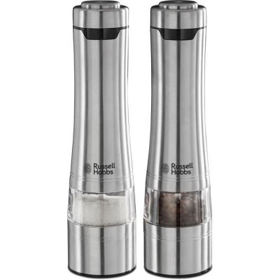 RUSSELL HOBBS Set moulins sel et poivre  Classics Acier