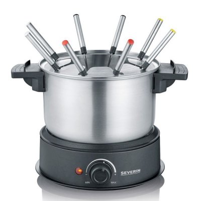 Severin Friteuse sans huile 2x5.5l 2600w noir - FR2468