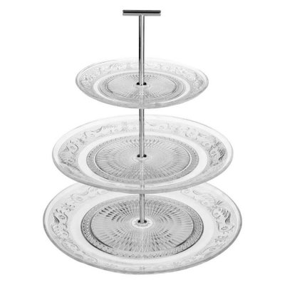 SECRET DE GOURMET SG  Serviteur 3 Etages Renaissance - Verre