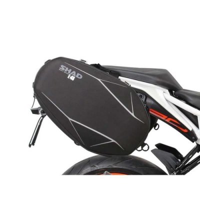 SHAD  Side Bag Holder Ktm Duke 125/200/250/390 Noir