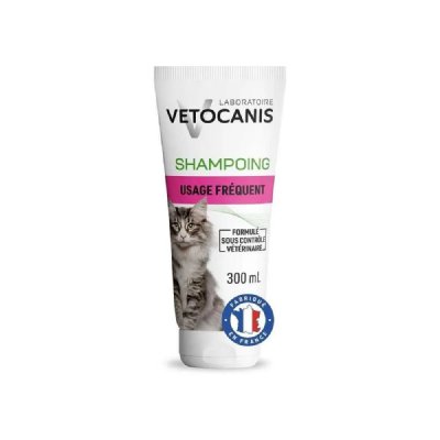 VETOCANIS Shampoing Pour Chat  - Le Flacon De 300ml