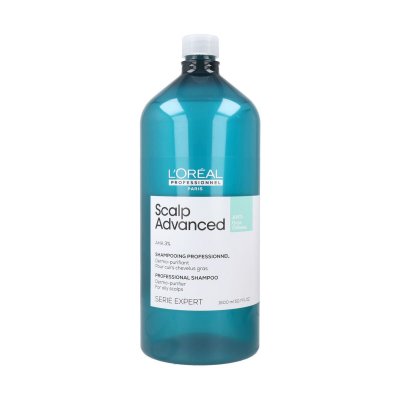 L OREAL Shampooing Dermo-purifiant Anti Gras Scalp Advanced L'Or&eacute;al 1500ml