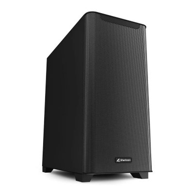 SHARKOON  m30 black e-atx con lateral met&aacute;lico usb 3.0 negra