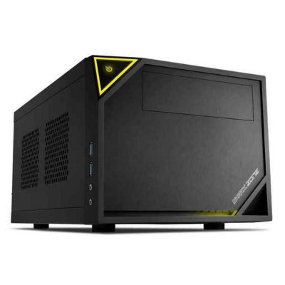 SHARKOON  SHARK ZONE C10 Noir, Jaune, Moyen tour