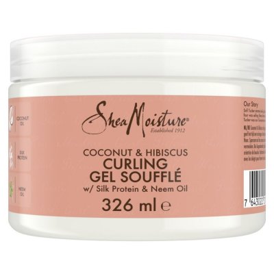  Shea moisture masque cheveux femme noix de coco & hibiscus 326ml