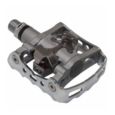 SHIMANO  M324 SPD P&eacute;dales Avec Cales SM-SH56 Argent Bronze