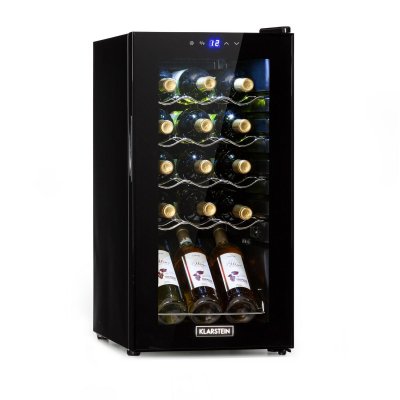 KLARSTEIN Shiraz 15 Bouteilles Slim Cave &agrave; vin 44 L Panneau de contr&ocirc;le tactile 
