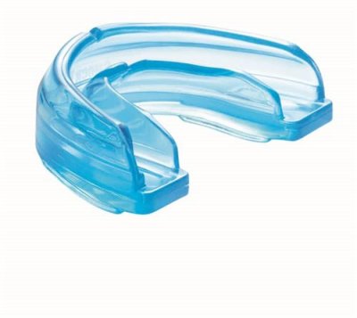 SHOCK DOCTOR  prot&egrave;ge-dents Bracesenior silicone bleu