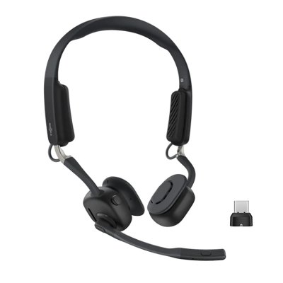 SHOKZ  OpenMeet UC Duo Casque sans fil Bluetooth + Dongle USB-C