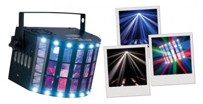 SHOWTEC  Techno Derby Effet lumineux 2-en-1 - Effets de projecteurs LED