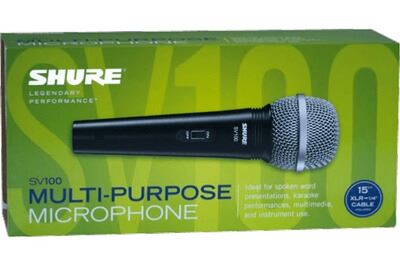 SHURE  SV100A Microphone cardio&iuml;des dynamique