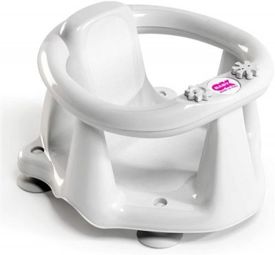 PAS DE MARQUE Si&egrave;ge De Bain Flipper Evolution Blanc - Blanc