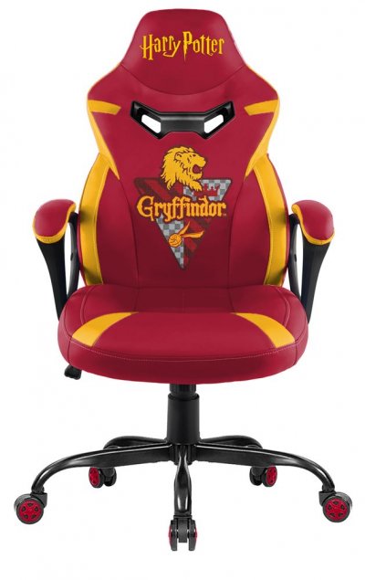 SUBSONIC Si&egrave;ge gamer  Junior Harry Potter Rouge et jaune 