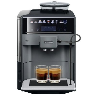 SIEMENS  EQ.6 plus s100 Machine &agrave; caf&eacute; automatique 1,7 L Noir/Titane