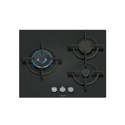 SIEMENS  iQ500 EP6A6CI10 plaque Noir Int&eacute;gr&eacute; 60 cm Gaz 3 zones