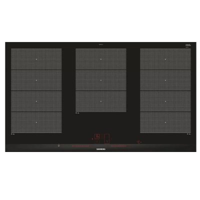SIEMENS  iQ700 EX975LXC1E Table de cuisson &agrave; induction Noir - 5 foyers