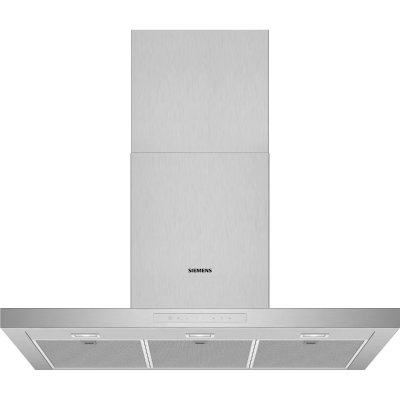 SIEMENS  LC97BCP50 Hotte d&eacute;corative murale box 90 cm - D&eacute;bit d'air 718 m3/h  - Inox 