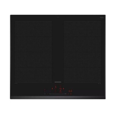 SIEMENS  - Table de cuisson induction 60cm 4 feux 7400w noir EX651HXC1E