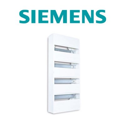 SIEMENS  - Tableau &eacute;lectrique nu &agrave; &eacute;quiper 4 rang&eacute;es