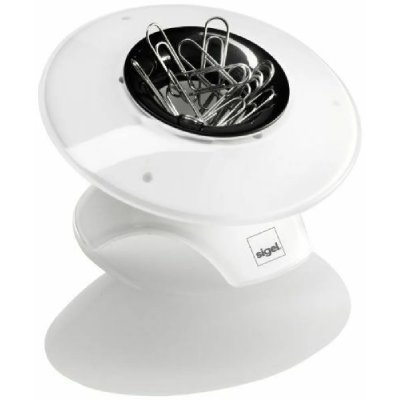 SIGEL  Distributeur De Trombones Eye:Style, Blanc / Noir
