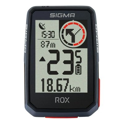 SIGMA  Rox 2.0 Cycling Computer With Top Mount Kit Noir