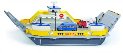 SIKU  Car Ferry Flottant - Echelle 1/50, Mod&egrave;le r&eacute;duit de voiture
