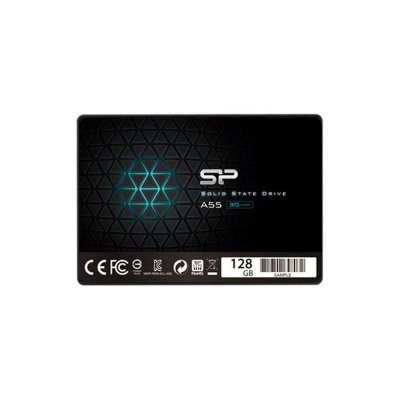 SILICON POWER  A55 Sata Iii 128gb 2.5 Noir