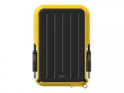 SILICON POWER  Armor A66 - Disque dur - 2 To - externe (portable) - USB 3.2 Gen 1 - noir/jaune 