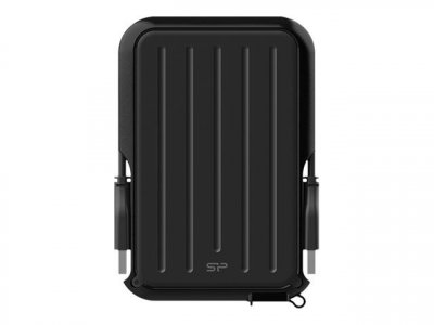 SILICON POWER  Armor A66 - Disque dur - 4 To - externe (portable) - USB 3.2 Gen 1 - Noir/noir 