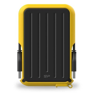 SILICON POWER  Armor A66 - Disque dur - 5 To - externe (portable) - USB 3.2 Gen 1 - noir/jaune 
