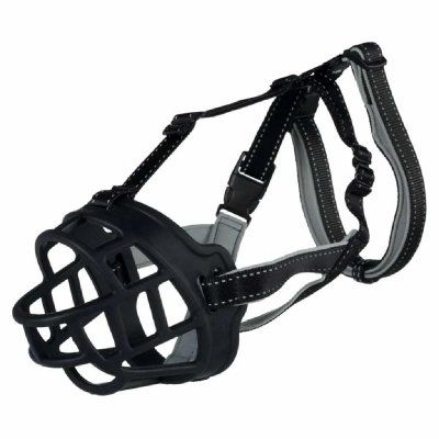 TRIXIE Silicone Flexible Muzzle Pour Chiens M-L 