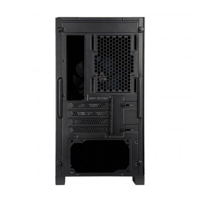 SILVERSTONE  fara 312 micro-atx-geh&auml;use, tempered glass - schwarz