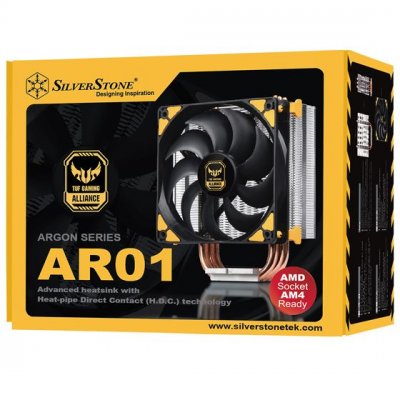 SILVERSTONE  SST-AR01 argon-V3 CPU Cooler - 120mm