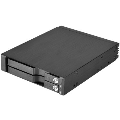 SILVERSTONE  sst-fs202b 3,5'' hot-swap pour hdd/ssd 2x 2,5'' SST-FS202B