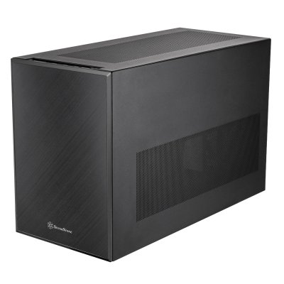 SILVERSTONE  SST-SG17B unit&eacute; centrale Cube Noir - Neuf