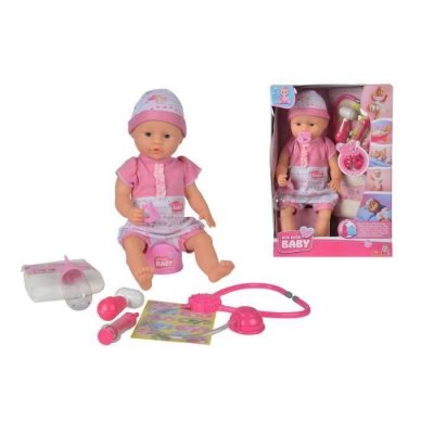 SMOBY Simba new born baby poupon docteur fonction pipi SMO105032355