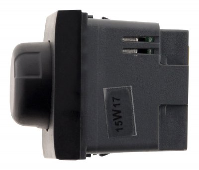 ZENITECH Simplea-Variateur rotatif - 60-300W - Moteur seul - Noir - Simplea