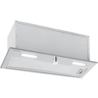 KLARSTEIN Simplica Hotte aspirante encastrable 70 cm 400 m&sup3; / h led inox argent