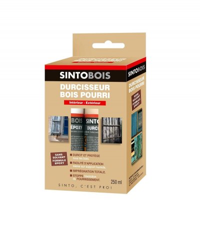 SINTO  - Durcit les bois ab&icirc;m&eacute;s par l'humidit&eacute;