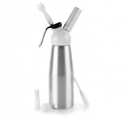 LACOR Siphon &agrave; chantilly - aluminium - 1 l - 
