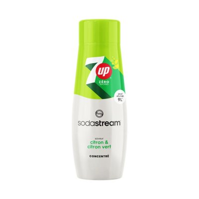 Sirop concentr&eacute; SODASTREAM 7up Free